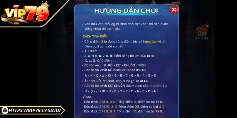 Cào Tố Vip79 - Trò Bài Ba Lá Dân Gian Cực Cuốn online 3 Khi đến lượt, người trong bàn có quyền theo, tăng, úp bài
