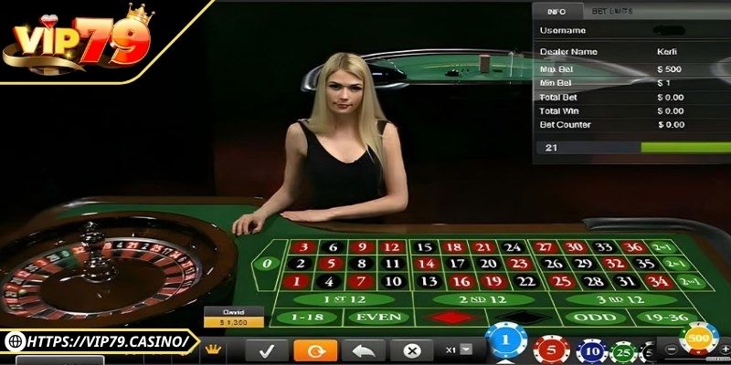 Roulette Vip79 - Mẹo Nhỏ Giúp Tăng Tỷ Lệ Chiến Thắng 2 Hướng dẫn luật chơi cơ bản game Roulette Vip79