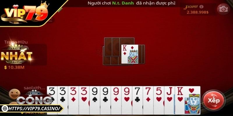 Sâm lốc Vip79 - Luật Chơi, Mẹo Thắng Nhanh Và Dễ Hiểu 2 Mỗi lượt, hệ thống tự động chia đều mười quân