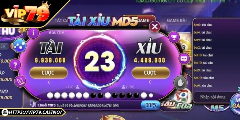Tài Xỉu md5 Vip79 – Sân Chơi Cá Cược Minh Bạch Và Uy Tín 1 Tìm hiểu về tài xỉu md5 Vip79 chuẩn
