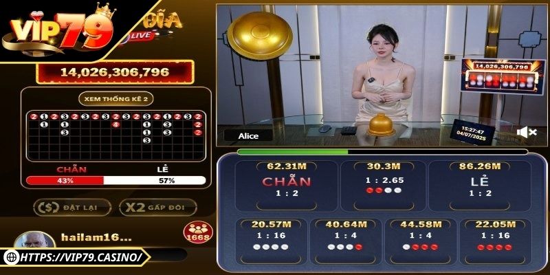 Xóc Đĩa Live Vip79 - Trực Tiếp Đầy Kịch Tính Mỗi Ván Đấu 2 Các bàn xóc đĩa live Vip79 siêu hot